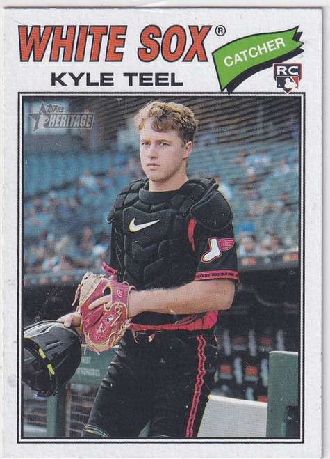 2026 TOPPS HERITAGE #182 KYLE TEEL- CHICAGO WHITE SOX
