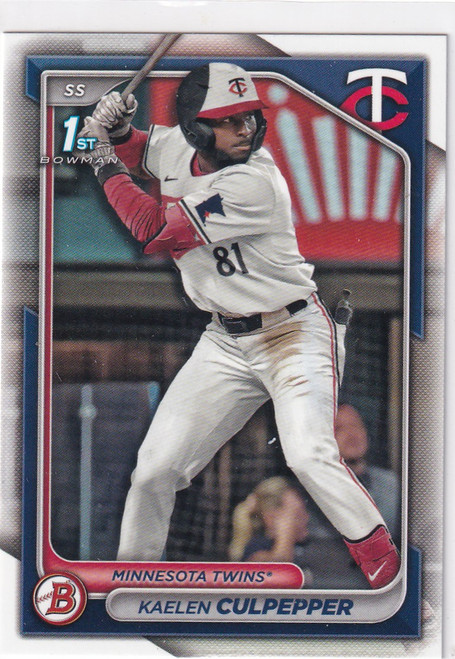 2024 BOWMAN #BD-98 KAELEN CULPEPPER- MINNESOTA TWINS