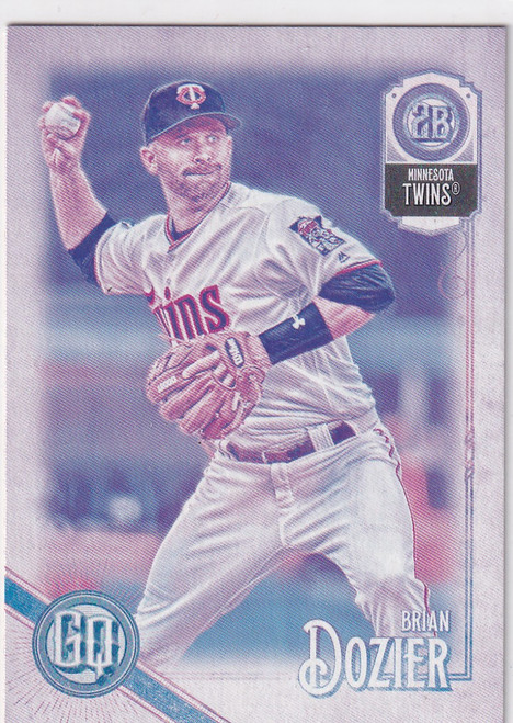 2018 TOPPS GYPSY QUEEN #269 BRIAN DOZIER- MINNESOTA TWINS