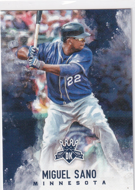 2017 DIAMOND KINGS #121 MIGUEL SANO- MINNESOTA TWINS