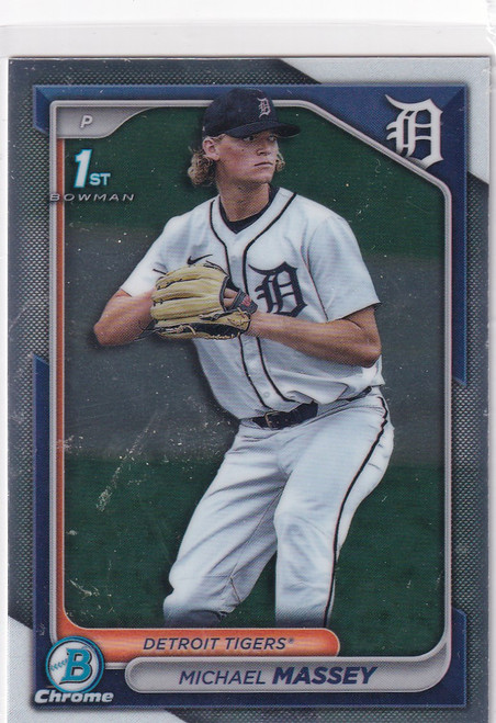 2024 BOWMAN CHROME #BDC-80 MICHAEL MASSEY- DETROIT TIGERS