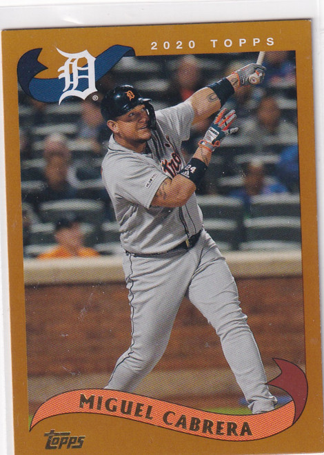 2020 TOPPS #279 MIGUEL CABRERA- DETROIT TIGERS