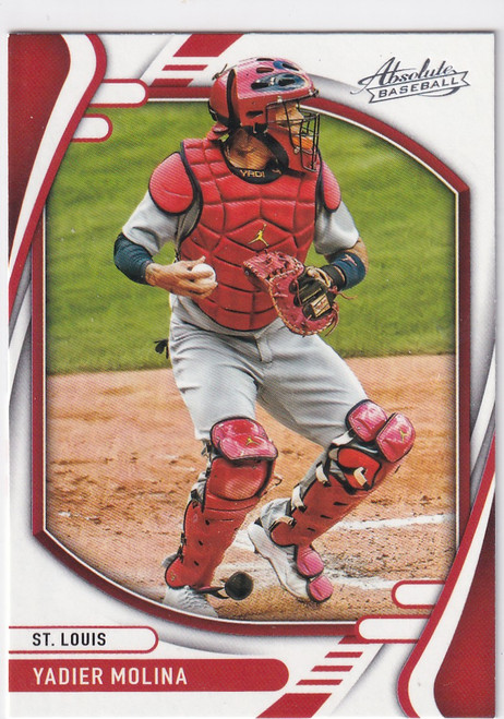 2022 ABSOLUTE #76 YADIER MOLINA- ST LOUIS CARDINALS