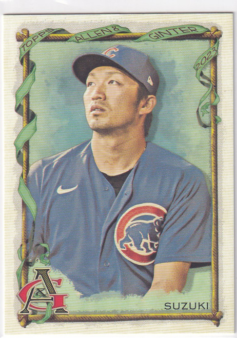 2023 TOPPS ALLEN & GINTER #230 SEIYA SUZUKI- CHICAGO CUBS