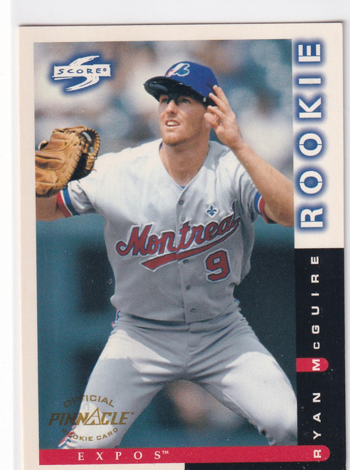 1997 PINNACLE #245 RYAN MCGUIRE ROOKIE- WASHINGTON EXPOS