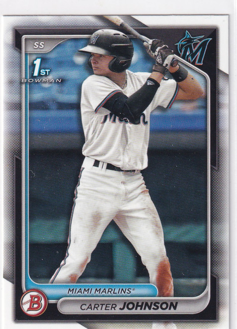 2024 BOWMAN #BD-12 CARTER JOHNSON- MIAMI MARLINS