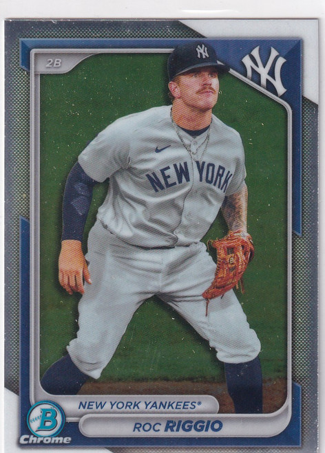 2024 BOWMAN CHROME #BCP-70 ROC RIGGIO- NEW YORK YANKEES
