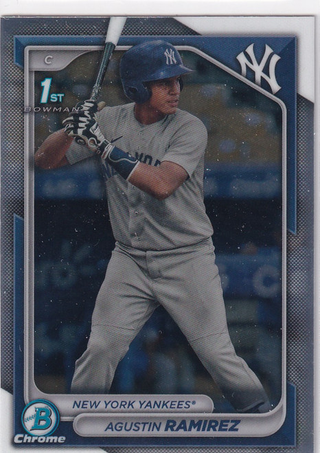 2024 BOWMAN CHROME #BCP-85 AGUSTIN RAMIREZ- NEW YORK YANKEES