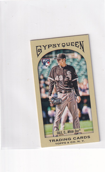 2011 TOPPS GYPSY QUEEN #188 CHRIS SALE MINI- CHICAGO WHITE SOX