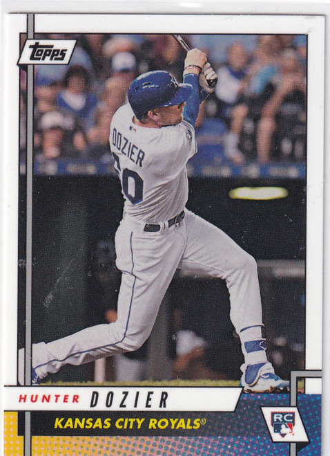2017 TOPPS #19 HUNTER DOZIER- KANSAS CITY ROYALS