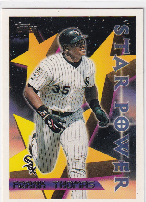 1996 TOPPS #229 FRANK THOMAS STAR POWER- CHICAGO WHITE SOX