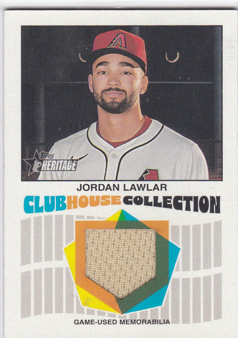 2026 Topps Heritage #CCr-JLA Jordan Lawler Clubhouse Collection Relic Card
