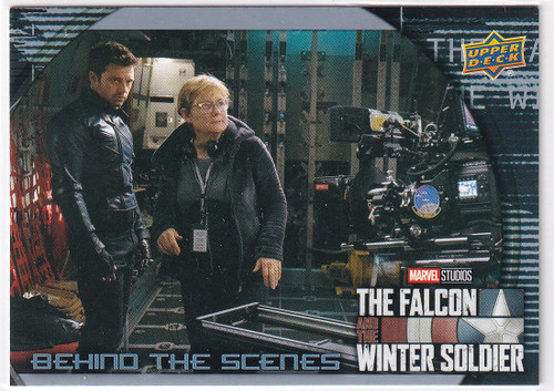 2022 UPPER DECK #BS-4 FALCON & WINTER SOLDIER BEHIND THE SCENES- MARVEL