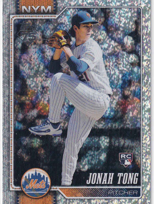 2026 TOPPS SERIES ONE #4 JONAH TONG FOIL- NEW YORK METS