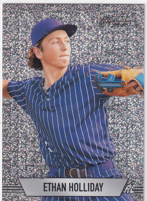 2024 METAL UNIVERSE #FF-19 ETHAN HOLIDAY SILVER DOTS /299- COLORADO ROCKIES