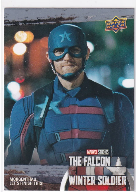2022 UPPER DECK #81 FALCON & WINTER SOLDIER LETS FINISH THIS- MARVEL
