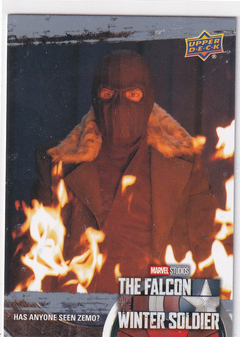 2022 UPPER DECK #42 FALCON & WINTER SOLDIER HAS ANYONE SEEN ZEMO- MARVEL