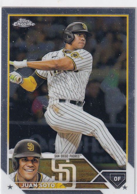 2023 BOWMAN CHROME #100 JUAN SOTO- SAN DIEGO PADRES