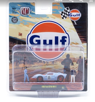 M2 Machines 1:64 R21 1966 Ford GT40 MK2 Gulf CHASE