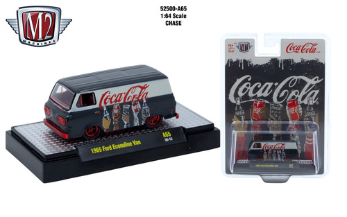 M2 Machines Coca-Cola Release A65 1965 Ford Econoline Van CHASE