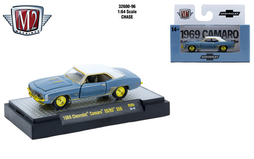 M2 Machines 1:64 Detroit Muscle R96 1969 Chevrolet Camaro SS/RS 350 CHASE