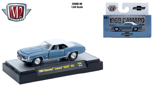 M2 Machines 1:64 Detroit Muscle R96 1969 Chevrolet Camaro SS/RS 350