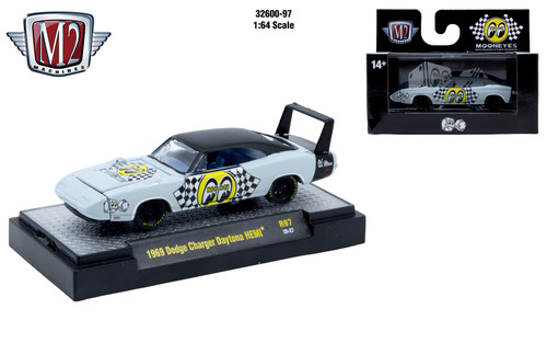M2 Machines 1:64 Detroit Muscle R97 1969 Dodge Charger Daytona HEMI