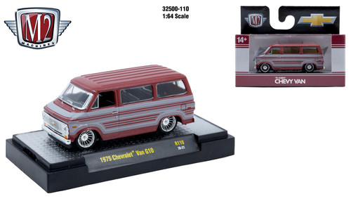 M2 Machines AutoThentics Rel 110 1:64 1975 Chevrolet Van G10