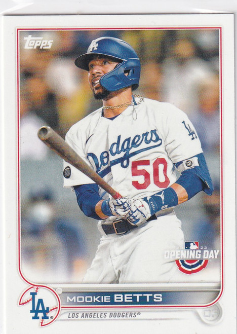 2022 TOPPS OPENING DAY #200 MOOKIE BETTS- LOS ANGELES DODGERS