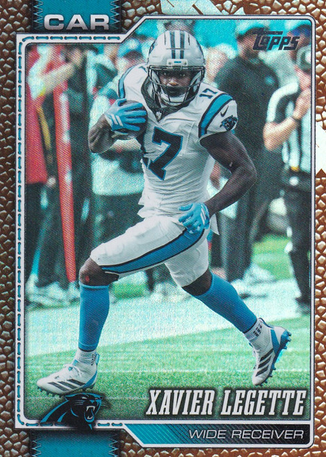 2026 TOPPS #26 XAVIER LEGETTE LEATHER- CAROLINA PANTHERS