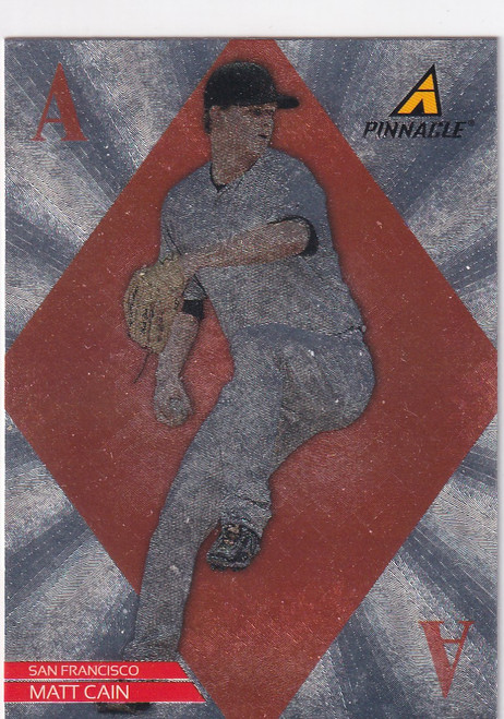 2013 PINNACLE #A9 MATT CAIN ACES- SAN FRANCISCO GIANTS