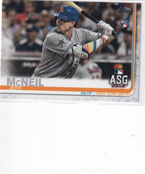 2019 TOPPS UPDATE #US261 JEFF MCNEIL ALL STAR GAME- NEW YORK METS