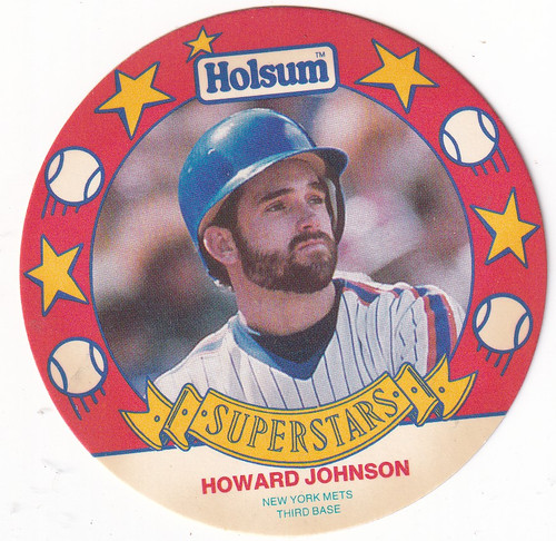 1990 HOLSUM BREAD #10 HOWARD JOHNSON- NEW YORK METS