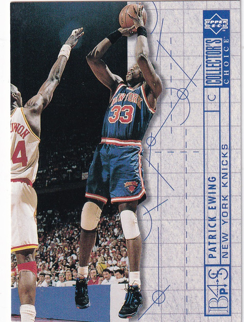 1994 UPPER DECK #389 PATRICK EWING BLUEPRINT- NEW YORK KNICKS