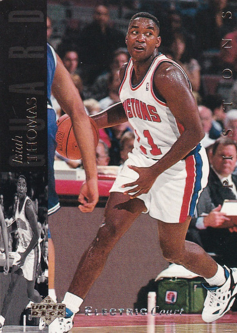 1994 UPPER DECK #20 ISIAH THOMAS ELECTRIC COURT- DETROIT PISTONS