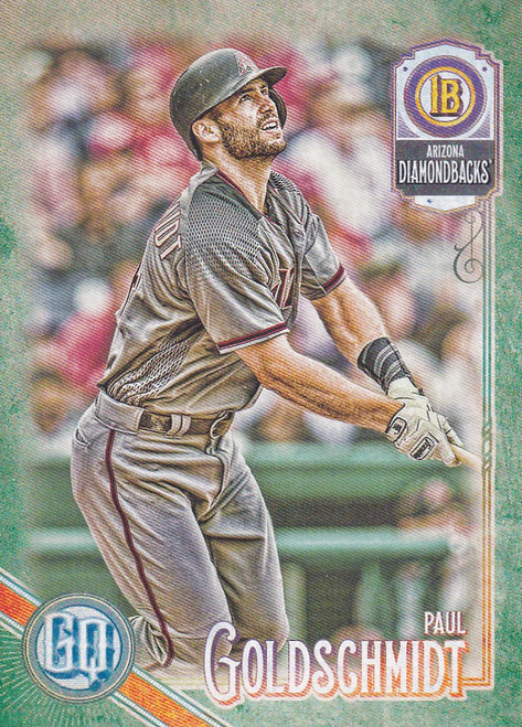 2018 TOPPS GYPSY QUEEN #82 PAUL GOLDSCHMIDT- ARIZONA DIAMONDBACK
