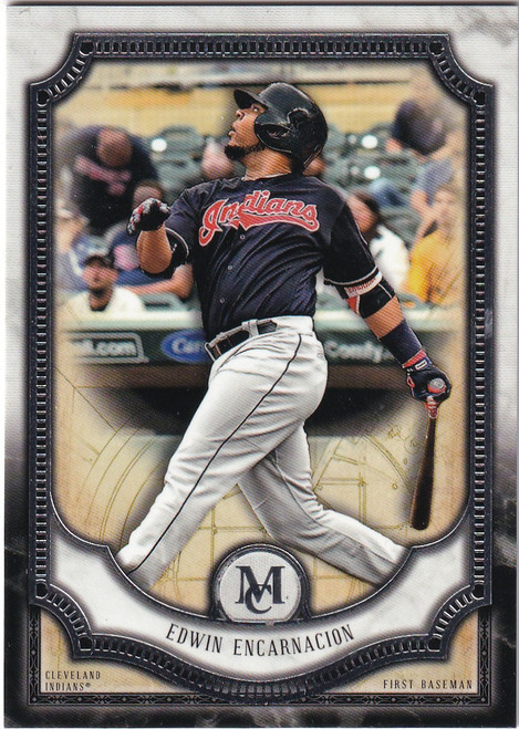 2018 TOPPS MUSEUM #91 EDWIN ENCARNACION- CLEVELAND GUARDIANS