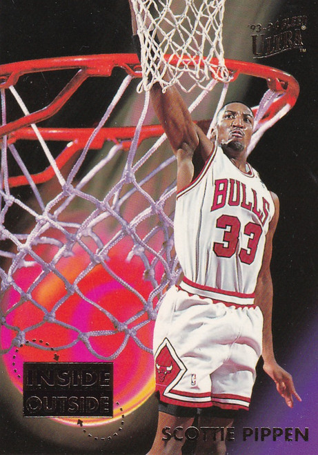 1994 FLEER #7 SCOTTIE PIPPEN INSIDE OUTSIDE- CHICAGO BULLS
