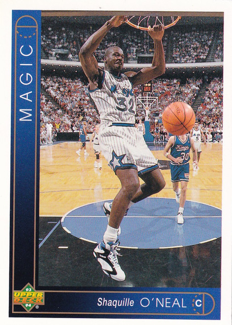 1993 UPPER DECK #300 SHAQUILLE ONEAL- ORLANDO MAGIC