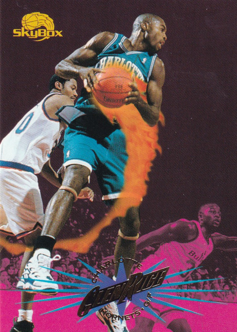 1996 FLEER #157 GLEN RICE- CHARLOTTE HORNETS
