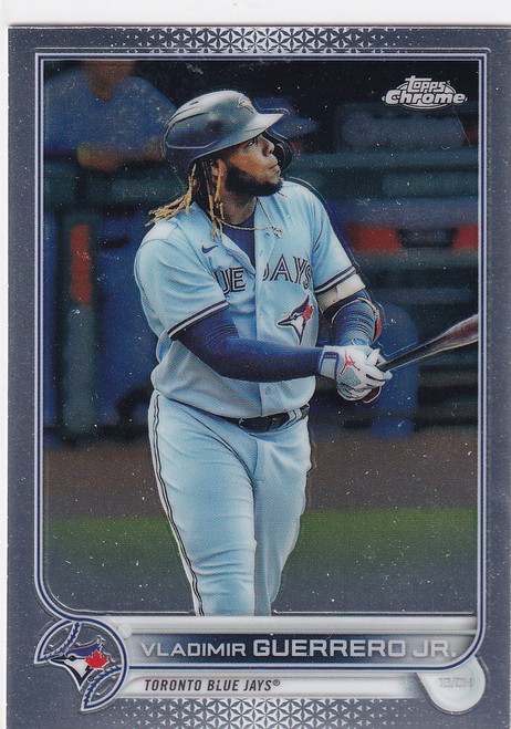 2022 TOPPS CHROME #81 VLADIMIR GUERRERO JR- TORONTO BLUE JAYS