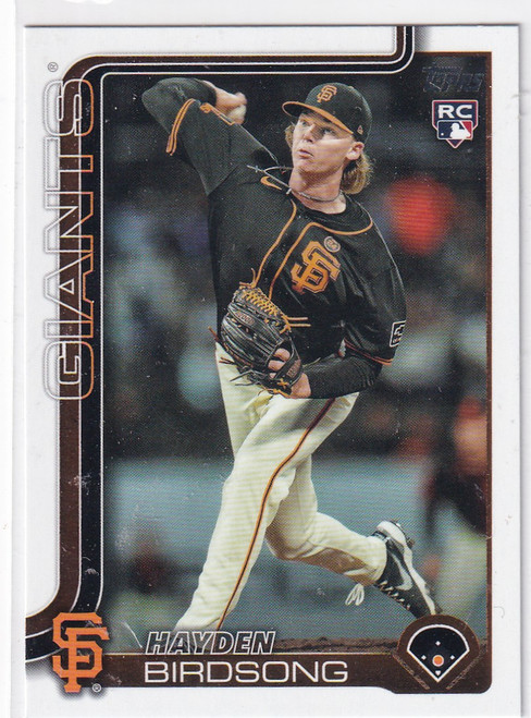 2025 TOPPS SERIES TWO #699 HAYDEN BIRDSONG- SAN FRANCISCO GIANTS