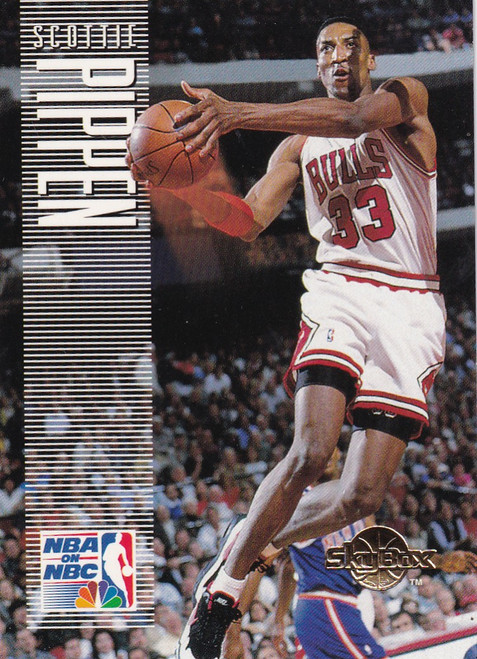 1994 SKYBOX #180 SCOTTIE PIPPEN NBA ON NBC- CHICAGO BULLS