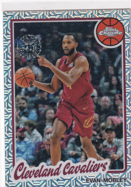 2025 TOPPS CHROME #TC-EM EVAN MOBLEY MOJO- CLEVELAND CAVALIERS