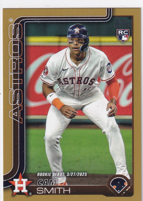 2025 TOPPS UPDATE #US45 CAM SMITH /2025- HOUSTON ASTROS