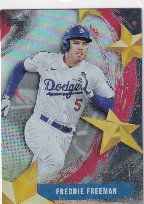 2025 TOPPS #SMLB-42 FREDDIE FREEMAN STARS OF MLB HOLO- LOS ANGELES DODGERS
