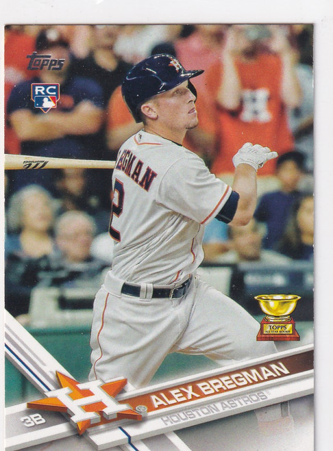 2017 TOPPS SERIES ONE #341 ALEX BREGMAN- HOUSTON ASTROS
