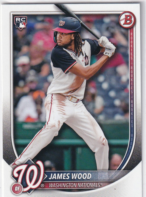 2025 BOWMAN #29 JAMES WOOD- WASHINGTON NATIONALS