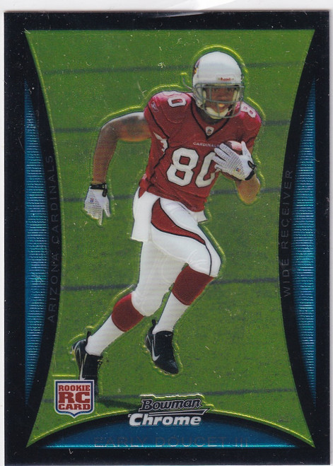 2008 BOWMAN CHROME #BC96 EARLY DOUCET III- ARIZONA CARDINALS