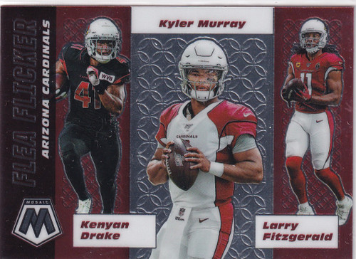 2020 MOSAIC #FF1 DRAKE, MURRAY, FITZGERALD FLEA FLICKER- ARIZONA CARDINALS